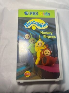 Teletubbies Nursery Rhymes VHS 1999 Vintage 90s Y2K PBS Kids Video